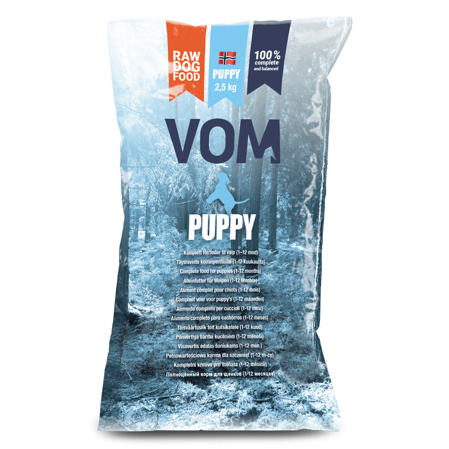 VOM „PUPPY“ visavertis ėdalas šunims