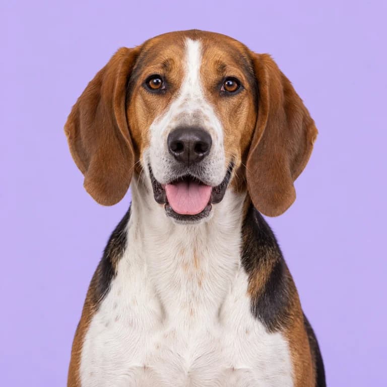American Foxhound, original AI-generated breed illustration