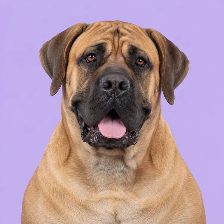 Boerboel, original AI-generated breed illustration