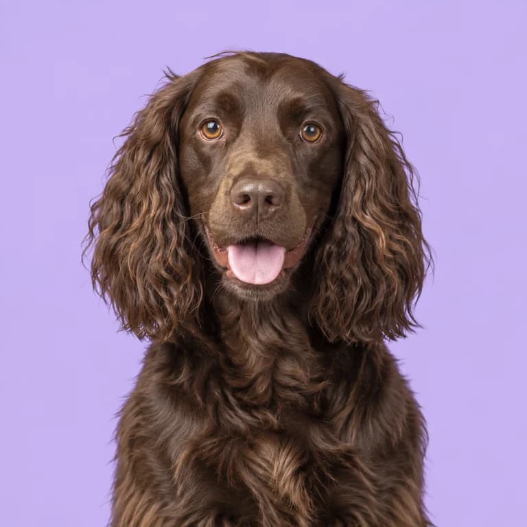 Boykin Spaniel, original AI-generated breed illustration