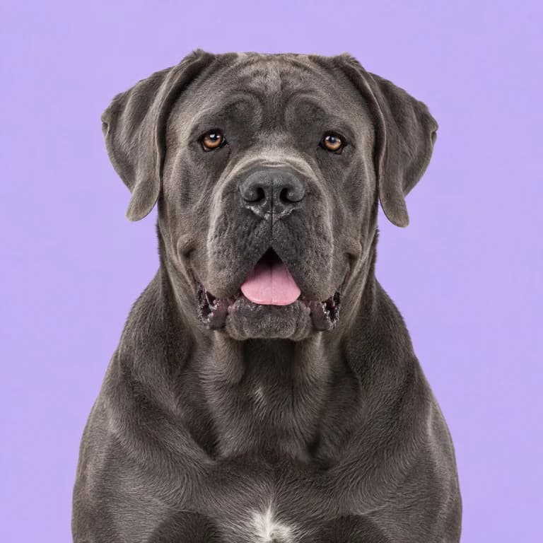 Cane Corso, original AI-generated breed illustration