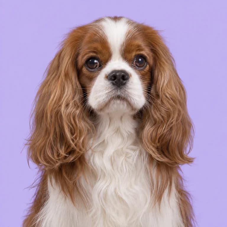 English Toy Spaniel, original AI-generated breed illustration