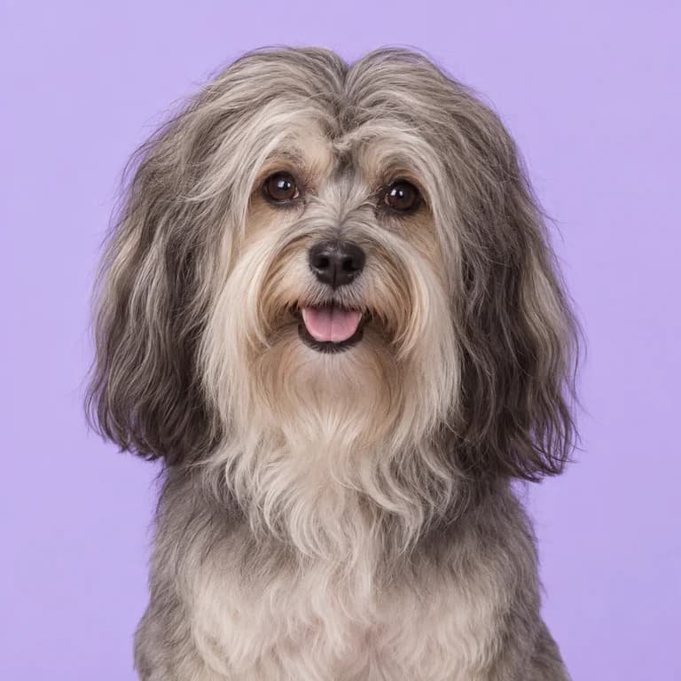 Löwchen, original AI-generated breed illustration