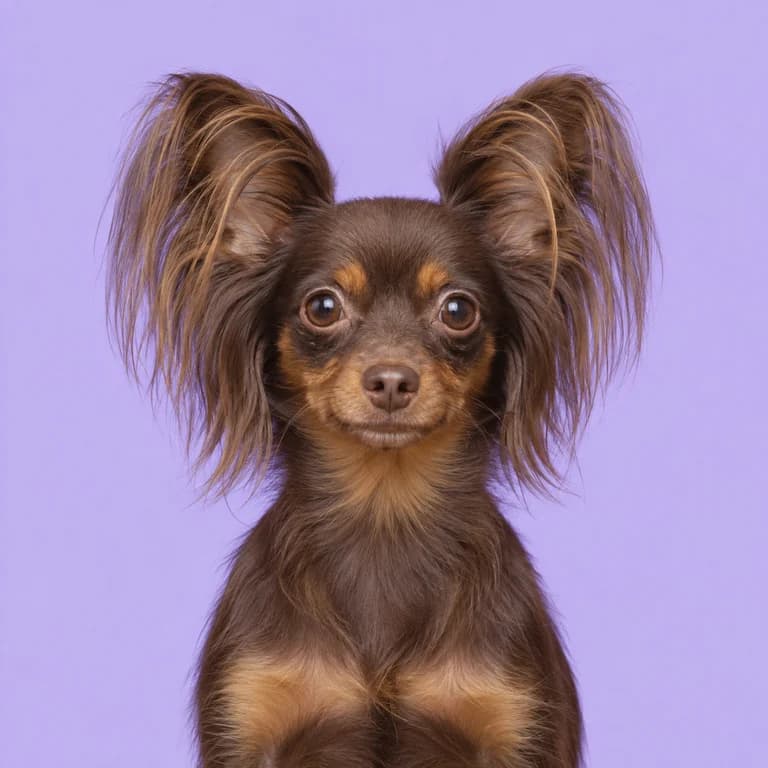 Russian Toy, original AI-generated breed illustration
