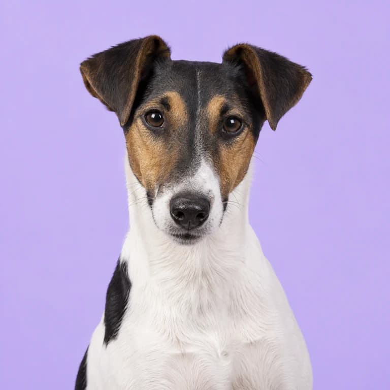 Smooth Fox Terrier, original AI-generated breed illustration