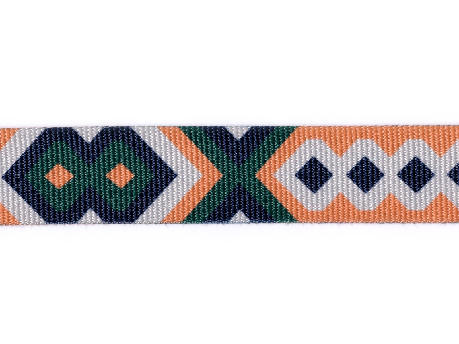 40mm indėniškas oranžinis raštas